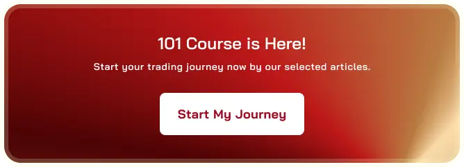 Tablet-optimized button linking to the FINSREX Course 101 for learning algorithmic trading.